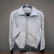 Giacca uomo pelle coccodrillo