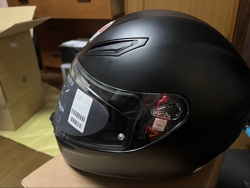 Agv matte black - s,