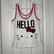 Canotta bianca Hello Kitty con