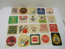 20 Sottobicchieri Pubblicitari Vintage Bevande Birra Hotel Eventi Usati COSÌ COME SONO LOTTO G