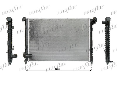 Radiatore acqua motore bmw - radiatore,