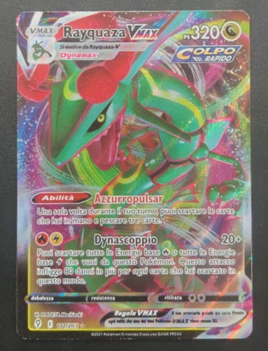 Pokemon rayquaza vmax 111 - rayquaza,