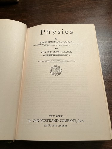Physics hausmann and slack - physics, by