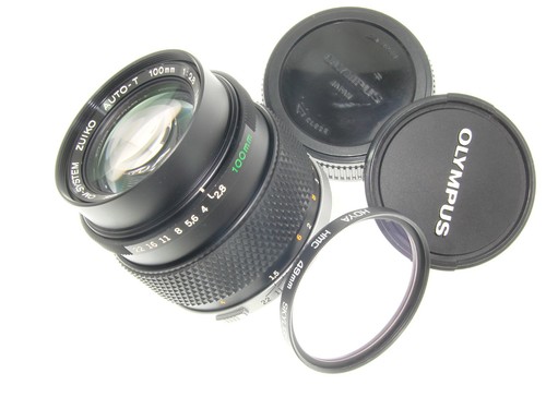Olympus 100mm auto - f/2.8, auto-t