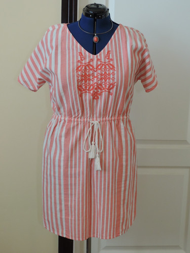 Abito tommy hilfiger arancione - abito,