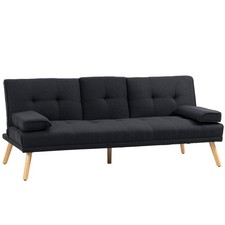 HOMCOM Divano Letto 3 Posti