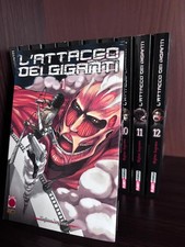 L'ATTACCO DEI GIGANTI - dal volume 1 al 12 - CONDIZIONI OTTIME - MANGA ITA