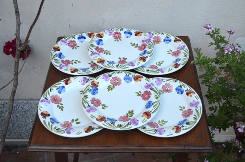 S8138 set piatti dolce - 6, in