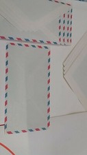 Confezione posta aerea 10 buste e 10 fogli da lettera