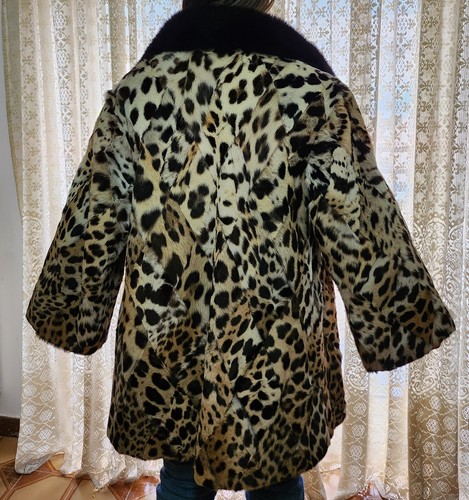 Giacca pelliccia leopardo - giacca, di