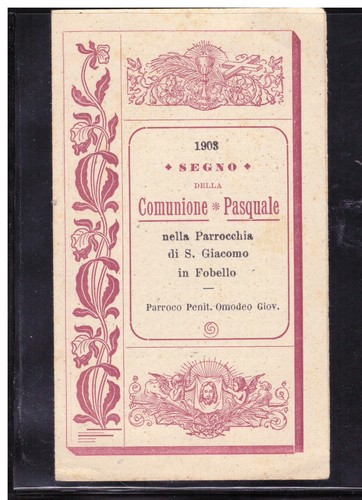 Santino ricordo comunione - ricordo,