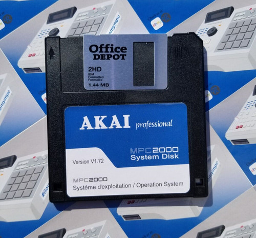 Akai mpc 2000 - 2000, os