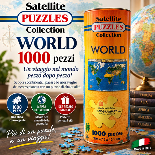Puzzle mappamondo world - mappamondo,