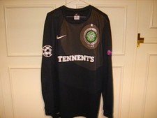 Maglia indossata Celtic Scozia Scotland Forster Champions League worn shirt