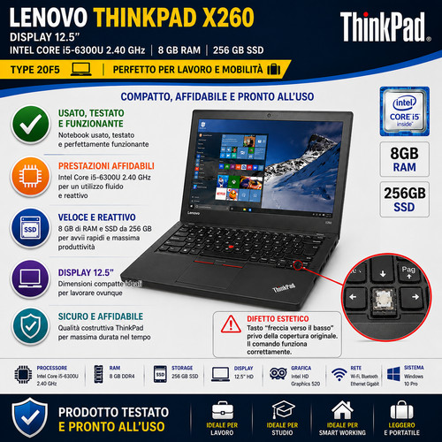 Lenovo thinkpad x260 - lenovo,