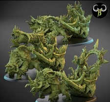 Horned God Raging Demon