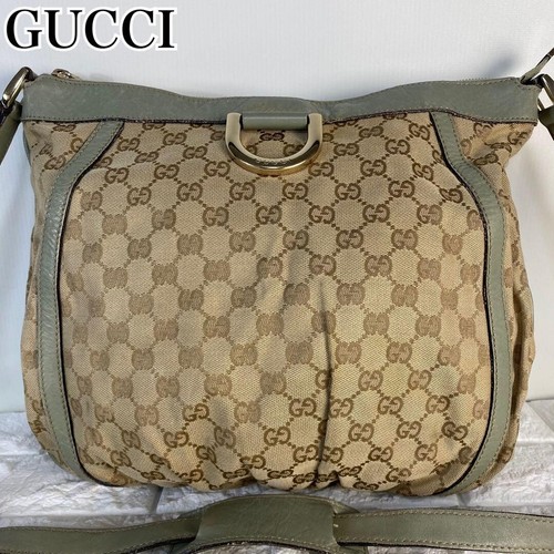 Borsa tracolla gucci tela - gucci, gg