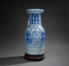Grande antico vaso cinese - , in