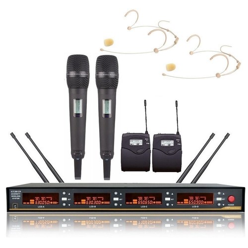Sistema microfonico wireless - sistema,