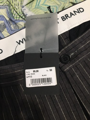 Pantaloni lino cotone - cotone, uomo