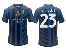 MAGLIA NUOVA TAGLIA M DI NICOLO' BARELLA FC INTER MAGLIETTA MEDIA ADULTO 2025