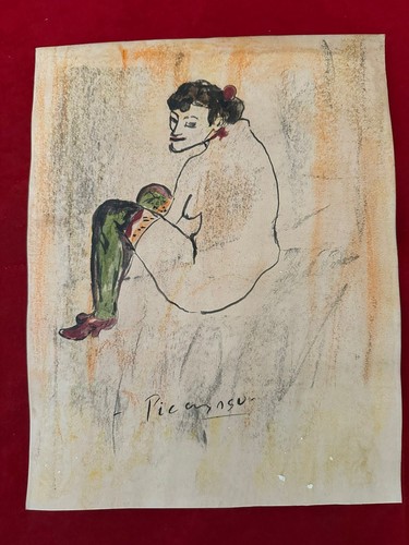 Picasso disegno su carta - disegno,