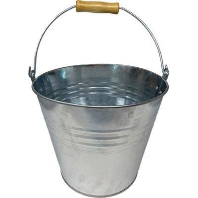 Secchio zincato galvanizzato - secchio,