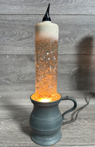 Vintage silver glitter light - vintage,
