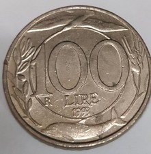 100 Lire 1993 La Turrita