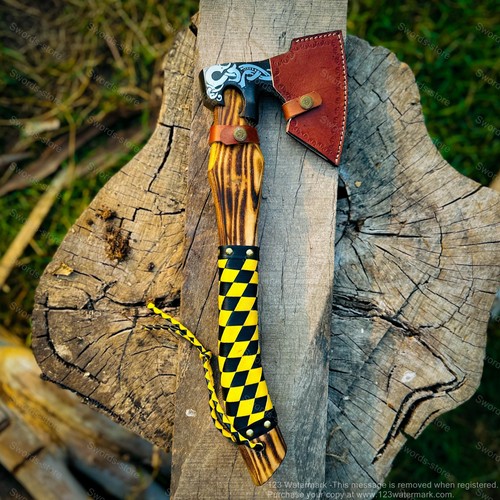 Ascia vichinga legno di - in,