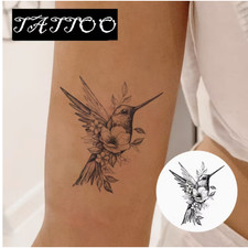 Tatouage temporaire colibri - temporaire,