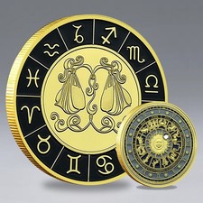 Moneta commemorativa oroscopo