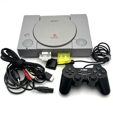 Sony PlayStation 1 Console + Controller Aftermarket + Cavi + 2 Memory Card  PS1