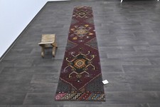 Tappeto runner turco vintage