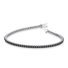 Bracciale Tennis in Oro Bianco