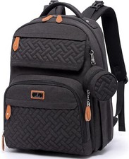 BabbleRoo Borsa Zaino Fasciatoio, Borsa Porta Pannolini Grande Unisex Per Mamma