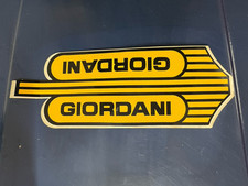 ADESIVO ORIGINALE GIORDANI AUTO BICI TRICICLO MACCHINA PEDALI LATTA