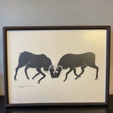 Stampa artistica Inuit anni 70