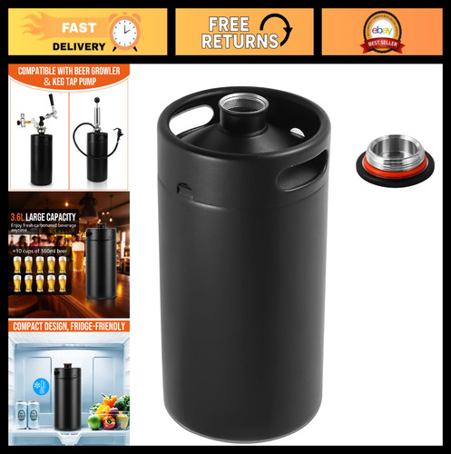 128oz nero opaco mini - 128oz,