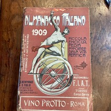 ALMANACCO ITALIANO 1909 -