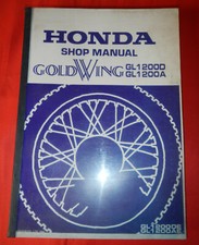 Manuale d'officina - shop manual Honda GL1200A / D 1984 - copia rilegata