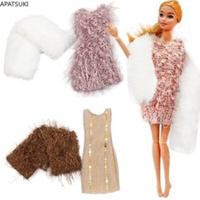 Abito di pelliccia moda per
