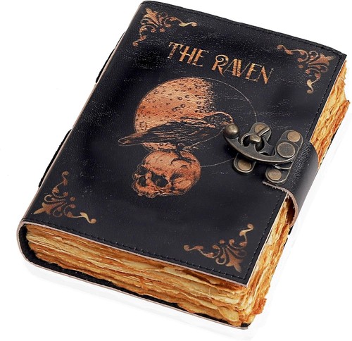 The raven leather - leather, journal