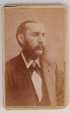 Antico cdv george bretz - antico, m.