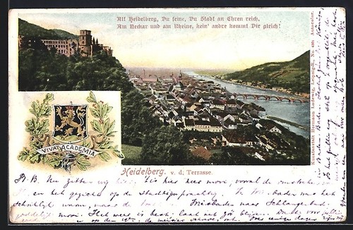 Heidelberg neckar vista - heidelberg,