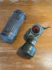 Metal tube with german - with,