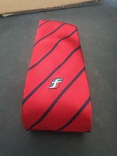 Cravatta Ferrovie dello Stato FS Originale Nuovo Pura Seta