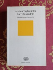 Andrea Tagliapietra la virtù