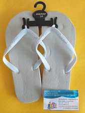 Evertop Infradito Bikini Ciabatte Bianco Mare Piscina Moda Donna Uomo Unisex