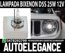 COPPIA LAMPADE D5S 25W 12V